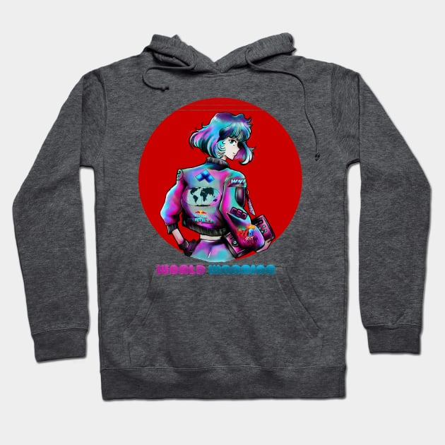 World warrior Hoodie by FleetGaming